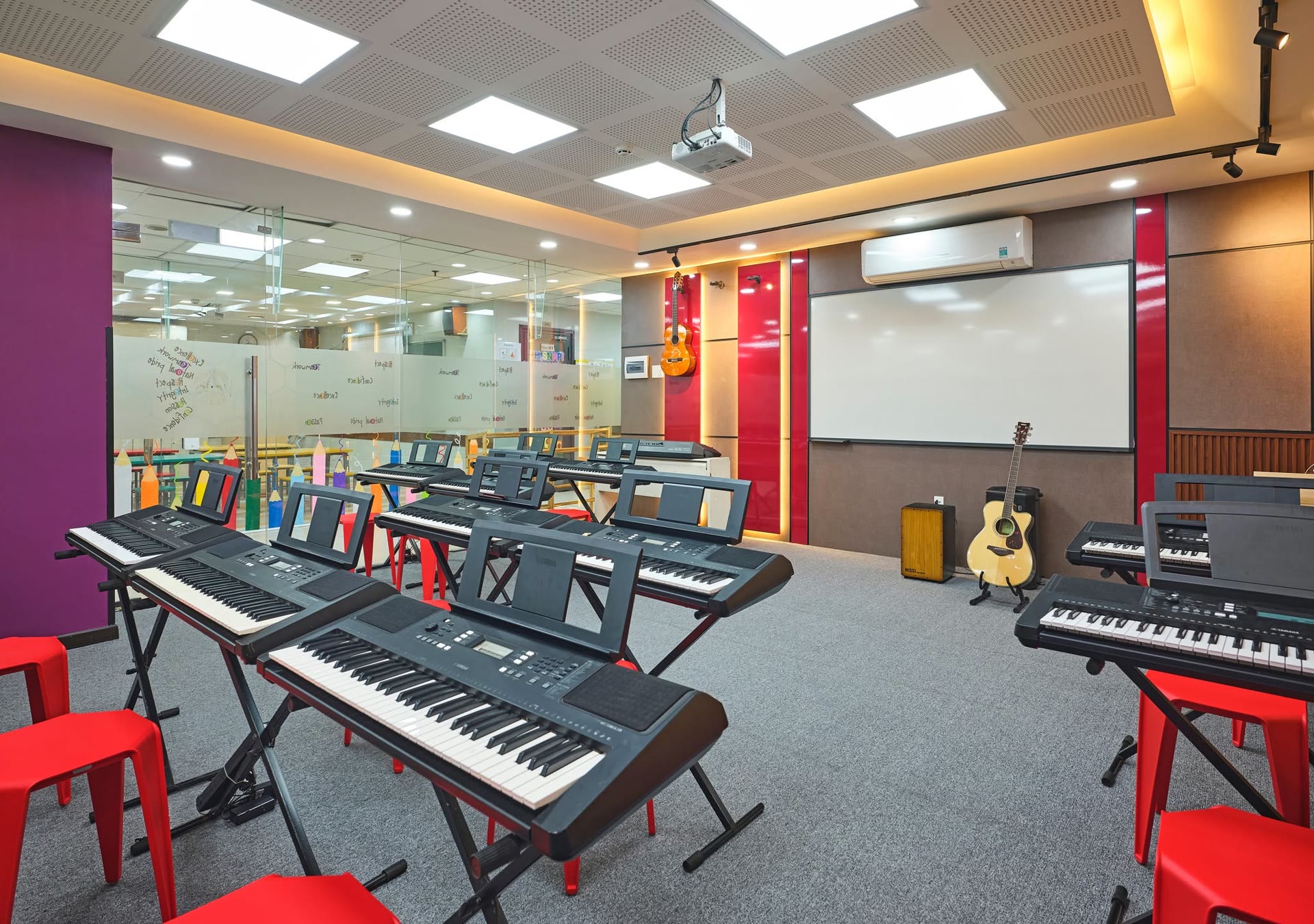 Khuôn viên xanh của Trường Quốc tế Việt Úc VAS