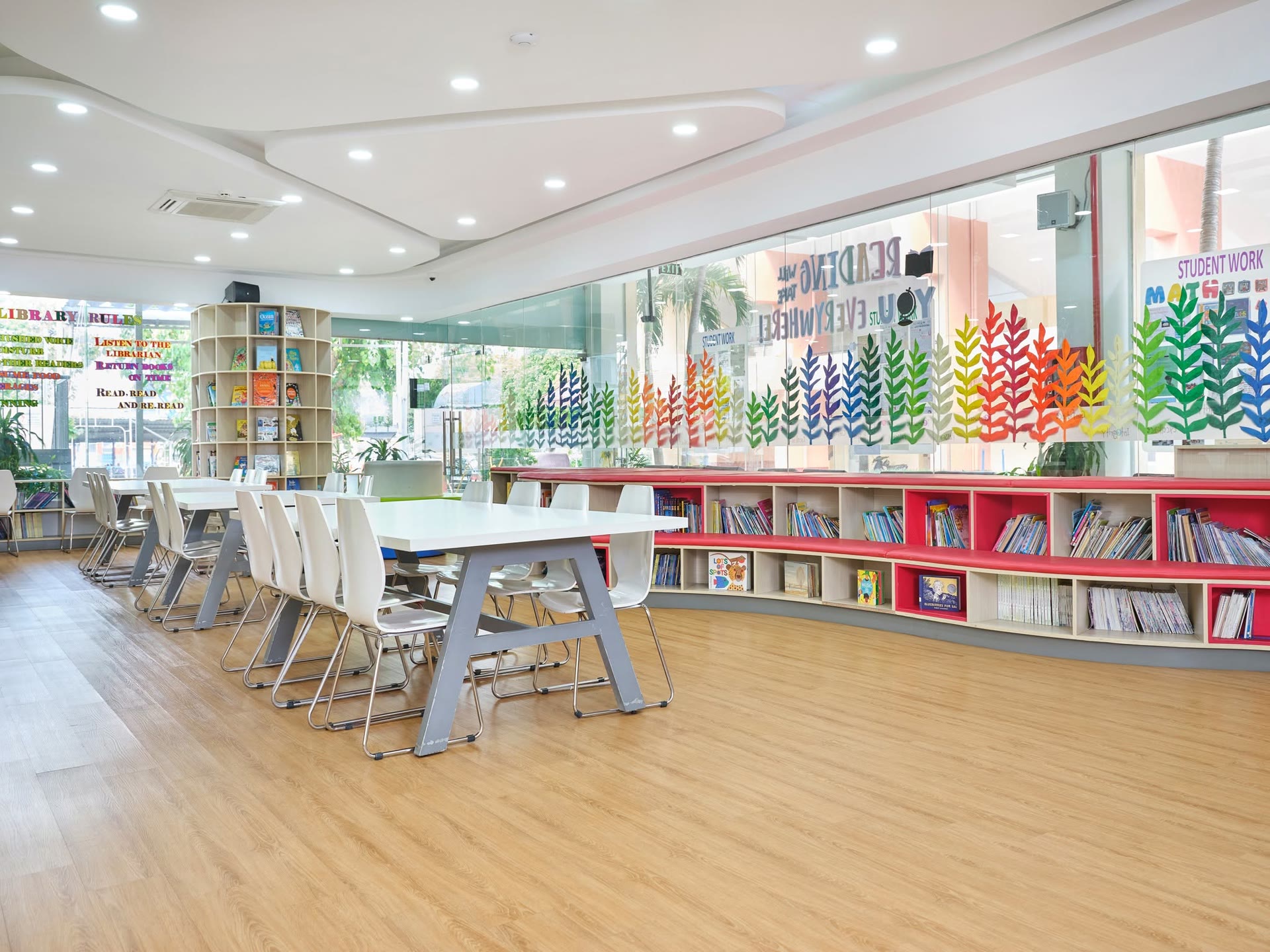 Không gian thư viện học tập chuẩn Cambridge tại VAS