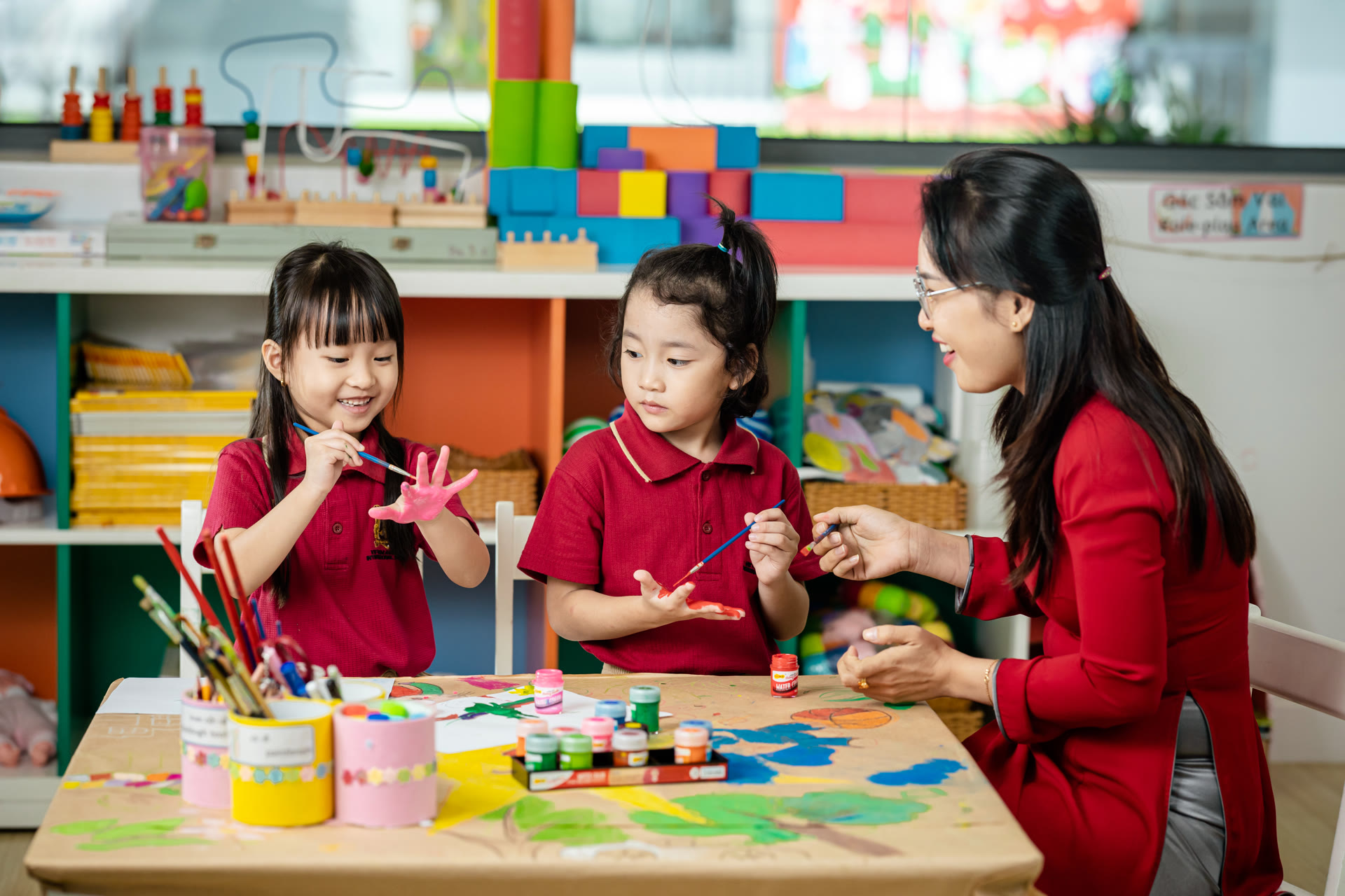 Buổi học nghệ thuật sáng tạo tại VAS