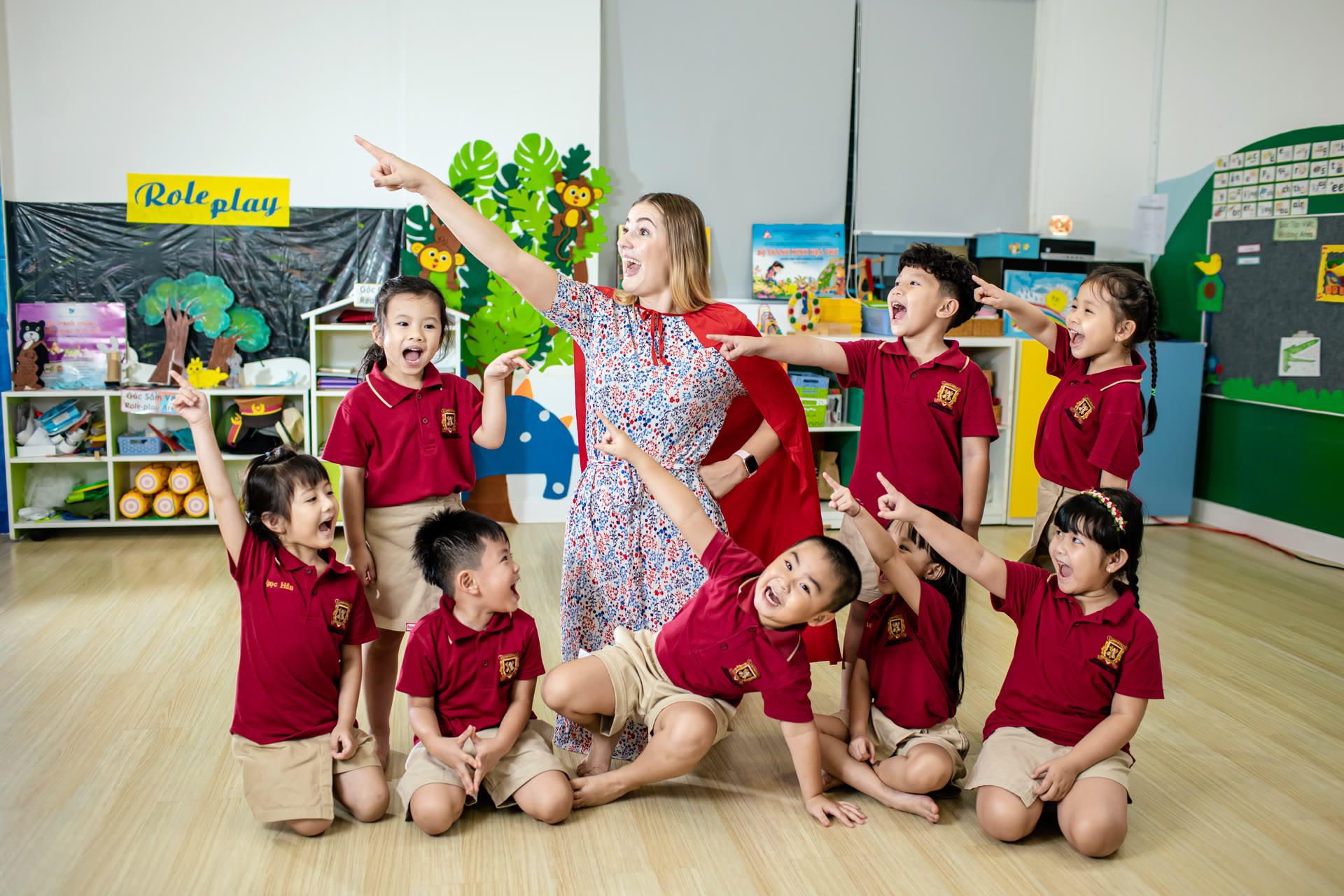 Học sinh VAS trải nghiệm dã ngoại nông trại