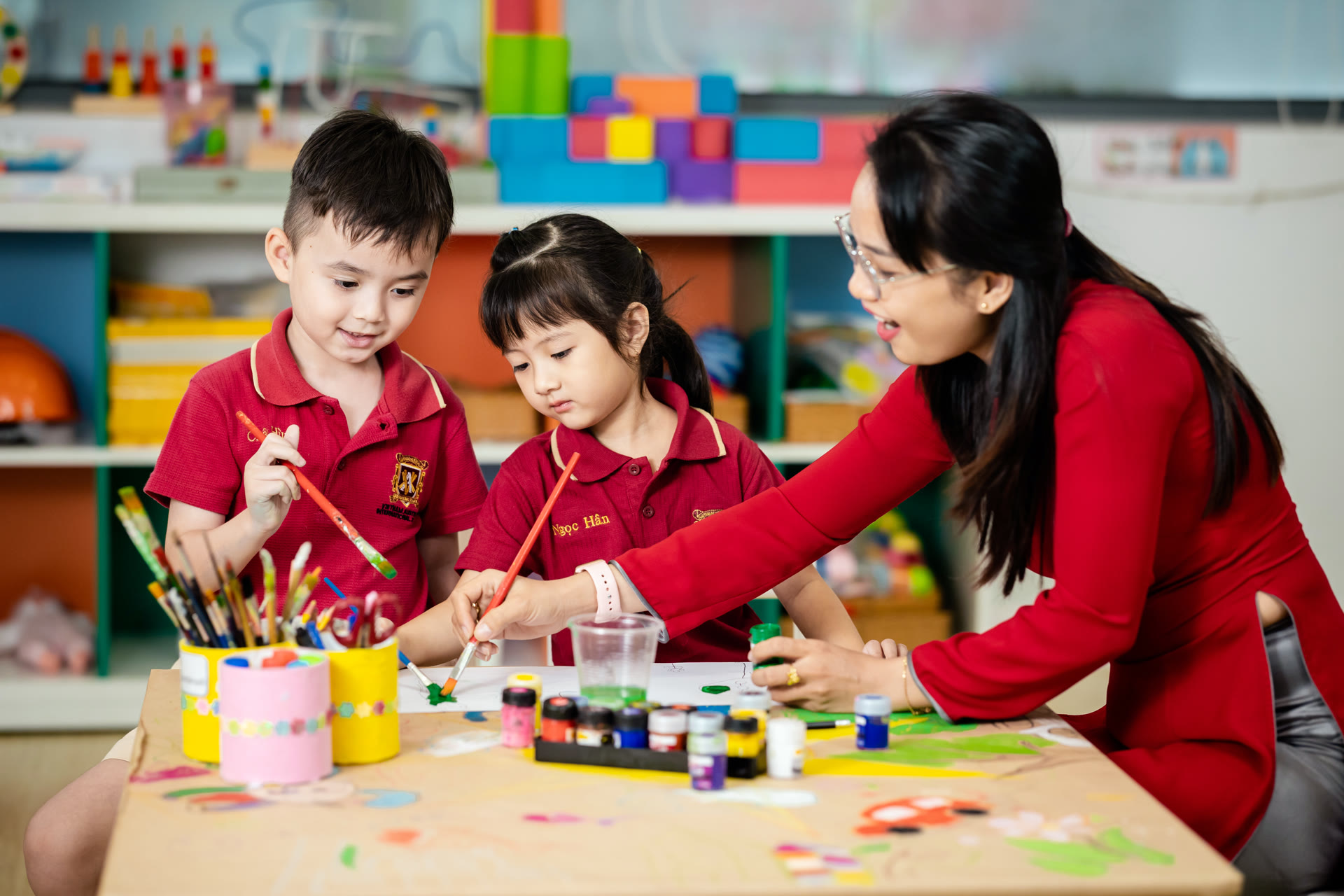 Hoạt động ngoại khóa sôi nổi của học sinh VAS